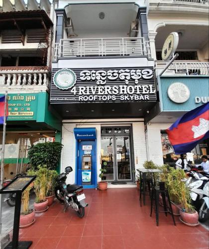 Experience Elevated Elegance at the Rooftop Skybar at 4RIVERS HOTEL, Phnom Penh